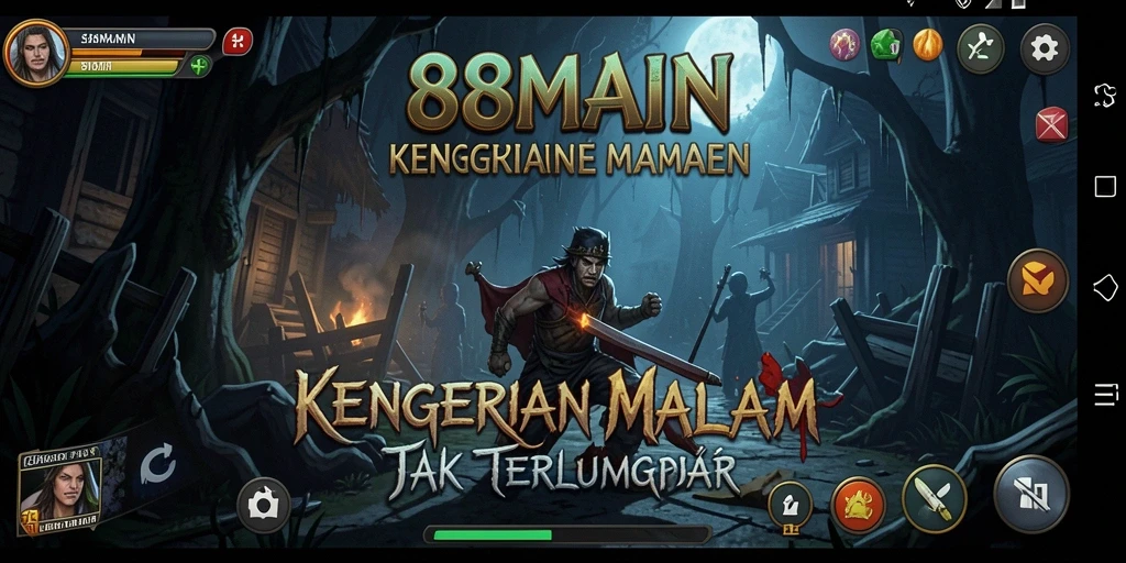 Gameplay menyeramkan dengan atmosfer kegelapan yang menghantui.