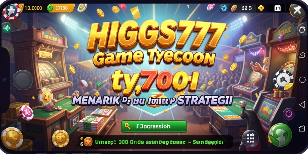 Tangkapan layar <strong>HIGGS777</strong> menampilkan gameplay Tycoon yang penuh strategi dan keseruan.