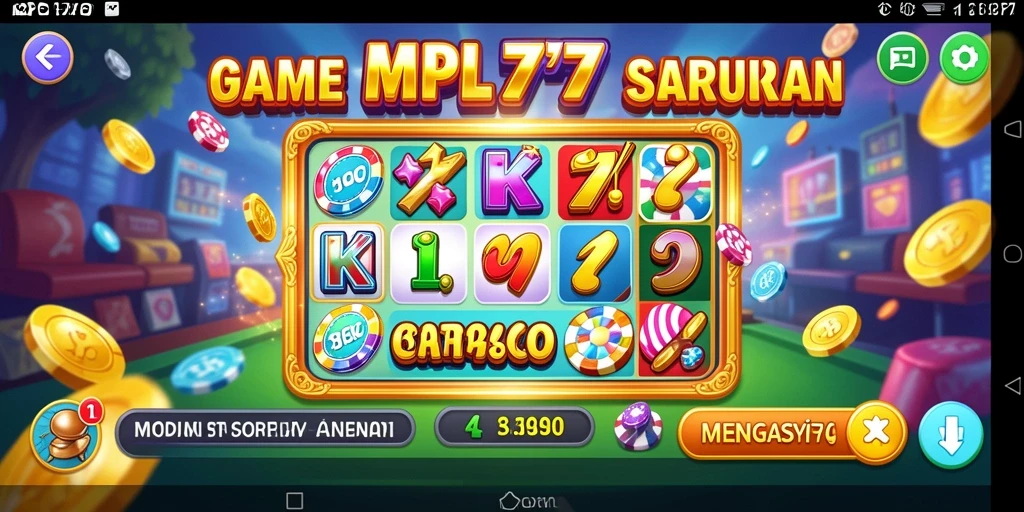 Tampilan gameplay seru dari MPL777 saat bermain Bingo.